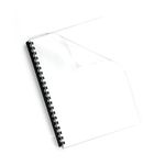 Fellowes Recycled A4 PVC Binding Covers Clear 180 Micron (Pack of 100) 5375901