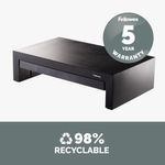 Fellowes Designer Suites Monitor Stand Black 8038101