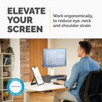 Fellowes Designer Suites Monitor Stand Black 8038101