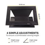 Fellowes Designer Suites Laptop Stand Black 8038401