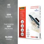 Fellowes ImageLast Laminating Pouch A5 250 Micron Total Tickness Gloss (Pack of 100) 5307302