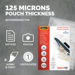 Fellowes ImageLast Laminating Pouch A5 250 Micron Total Tickness Gloss (Pack of 100) 5307302