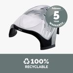 Fellowes Smart Suites Laptop Stand with USB Hub Black/Clear 8020201