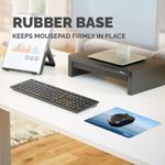 Fellowes Recycled Mouse Mat Blue Ocean Print 5903901