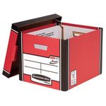 Bankers Box Premium Tall Storage Box Red (Pack of 5) 7260706