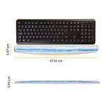 Fellowes Keyboard Wrist Support Sandy Beach Design 9179401
