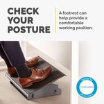 Fellowes Professional Series Heavy Duty Foot Support Black 8064101