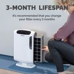 Fellowes DX55 Carbon Filter (Pack of 4) 9324101