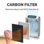 Fellowes DX95 Carbon Filter (Pack of 4) 9324201
