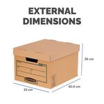 Bankers Box Earth Series Storage Box Brown (Pack of 10) 4472401