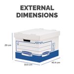 Bankers Box Heavy Duty Storage Box Standard (Pack of 10) BB72105
