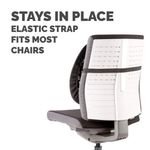 Fellowes Back Angel Back Support Black 8026401