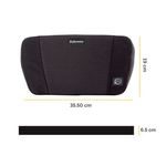 Fellowes PlushTouch Back Support Black 8026501