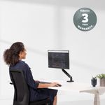 Fellowes Platinum Series Single Monitor Arm 8043301