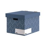 Bankers Box Decor Storage Box Urban Slate Blue (Pack of 5) 4483701