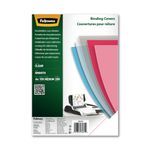 Fellowes Binding Covers for Comb/Wire Binding Machines A4 200 Micron Clear PET (Pack of 100) 5384701