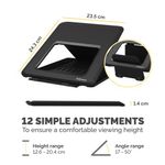 Fellowes Breyta Laptop Stand Black 100016558