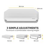 Fellowes Breyta Monitor Stand White 100016561