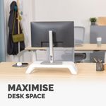 Fellowes Hana LT Monitor Stand White - 100016997