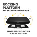 Fellowes Hana Footrest Black 100016998