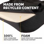 Fellowes Comfort Back Cushion Black 100119852