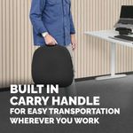 Fellowes Breyta Wedge Seat Cushion Black 100119849