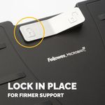 Fellowes Office Suites Microban Adjustable Footrest Black 8035001