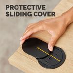 Fellowes Power Spot Type G UK/IE 1 Socket and 1 USB C Port Black 100136977