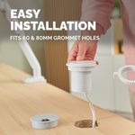 Fellowes Power Spot With 1 X Power Socket 230V + 1 Usb C 30W White