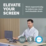 Fellowes Alumia Portable Laptop Stand Silver 100138867