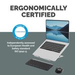 Fellowes Alumia Portable Laptop Stand Silver 100138867