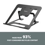 Fellowes Alumia Portable Laptop Stand Black 100138868
