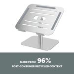 Fellowes Alumia Desk Based Laptop Stand Silver 100138880