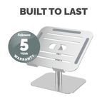 Fellowes Alumia Desk Based Laptop Stand Silver 100138880