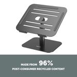 Fellowes Alumia Desk Based Laptop Stand Black 100138881