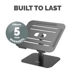 Fellowes Alumia Desk Based Laptop Stand Black 100138881