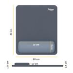 Fellowes Breyta Standard Mouse Pad Wrist Rest Marine 100142557