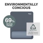 Fellowes Breyta Standard Mouse Pad Wrist Rest Marine 100142557