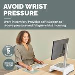 Fellowes Breyta Standard Mouse Pad Wrist Rest Sage 100142558