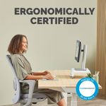 Fellowes Breyta Standard Mouse Pad Wrist Rest Sage 100142558