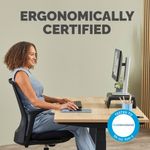 Fellowes Breyta XL Mouse Pad Wrist Rest Marine 100142562