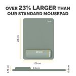 Fellowes Breyta XL Mouse Pad Wrist Rest Sage 100142563