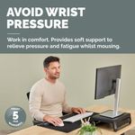 Fellowes Breyta Palm Wrist Rest Black 100142565