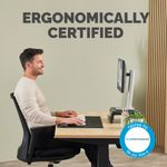 Fellowes Breyta Palm Wrist Rest Black 100142565