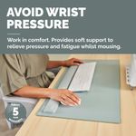 Fellowes Breyta Palm Wrist Rest Sage 100142568