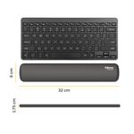Fellowes Breyta Compact Keyboard Wrist Rest Black 100142570