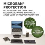 Fellowes Breyta Compact Keyboard Wrist Rest Black 100142570