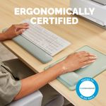 Fellowes Breyta Keyboard Wrist Rest Sage 100142578