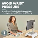 Fellowes Breyta Compact Keyboard Wrist Rest Sage 100142573