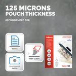 Fellowes Laminating Pouches 250 Micron Total Thickness Gloss A4 (Pack of 500) 1100144249